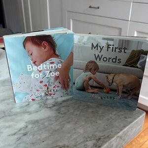 Lovevery Kids Learning Books Set - Bedtime for Zoe & My First Words